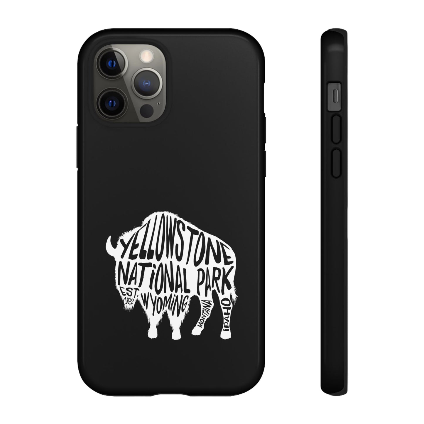 Yellowstone National Park Phone Case - Bison Design