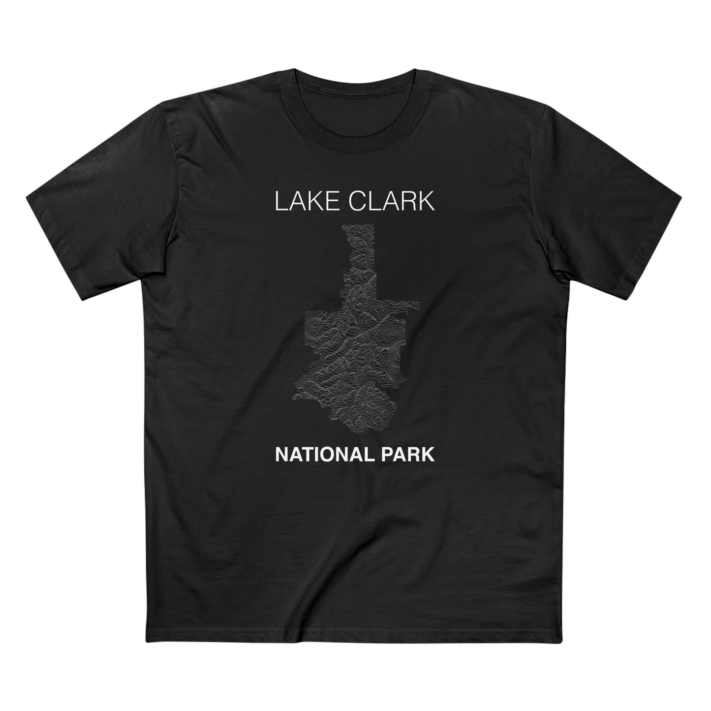 Lake Clark National Park T-Shirt Lines