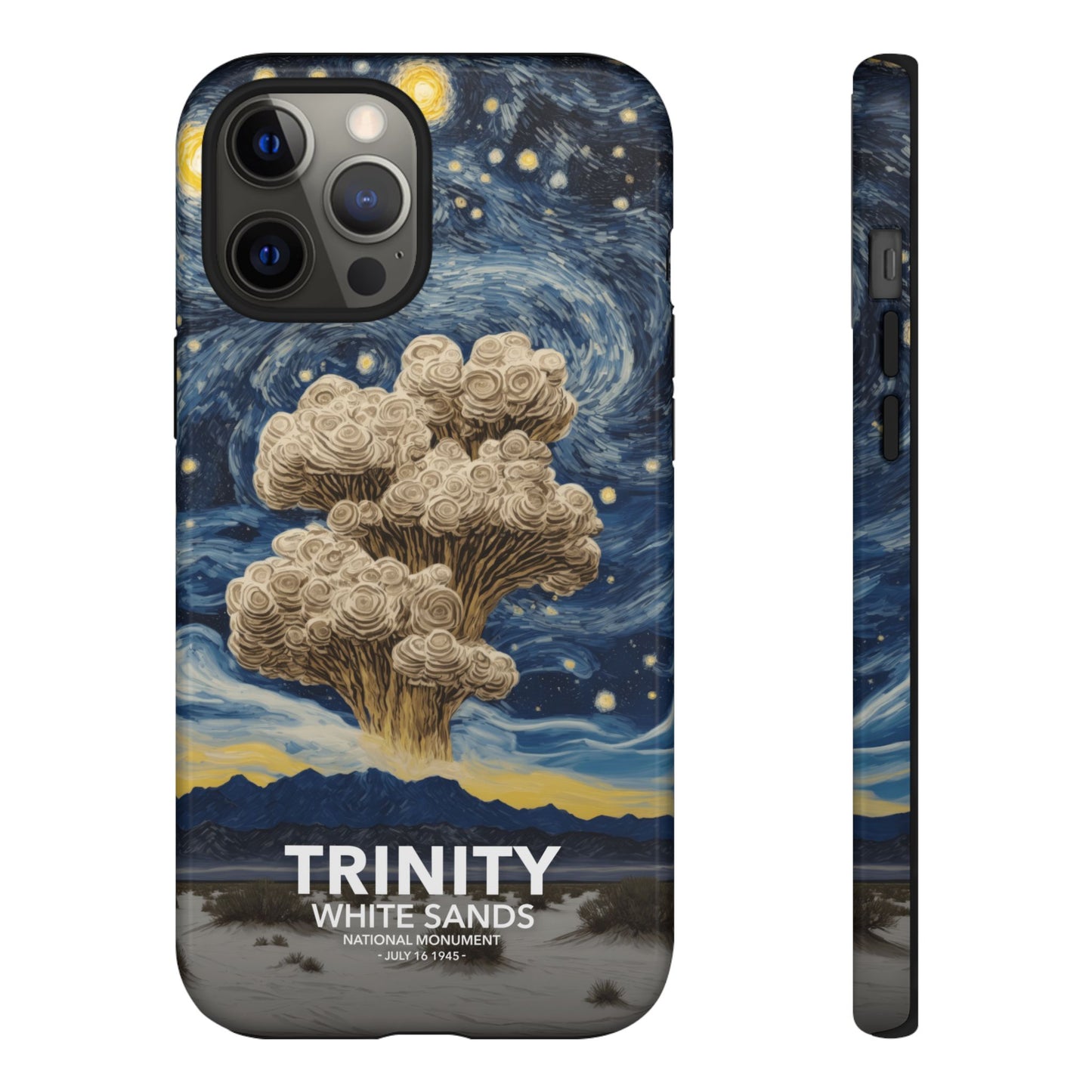 White Sands National Park Phone Case - Starry Night Trinity Test