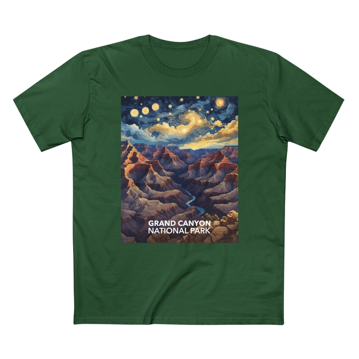 Grand Canyon National Park T-Shirt - The Starry Night
