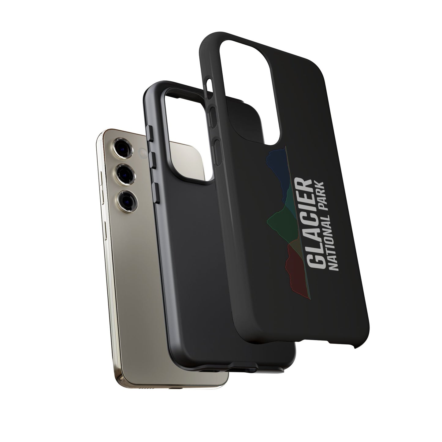 Glacier National Park Phone Case - Histogram Design