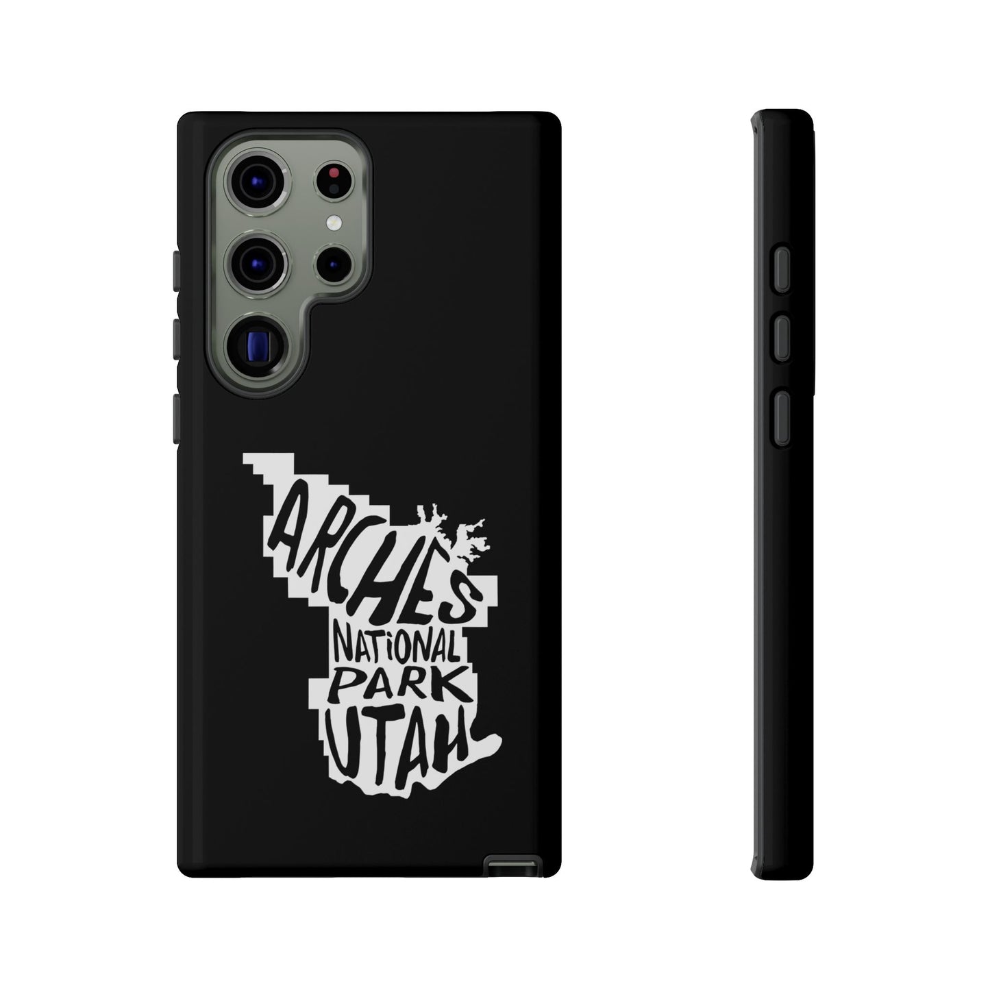 Arches National Park iPhone Case - Map Design