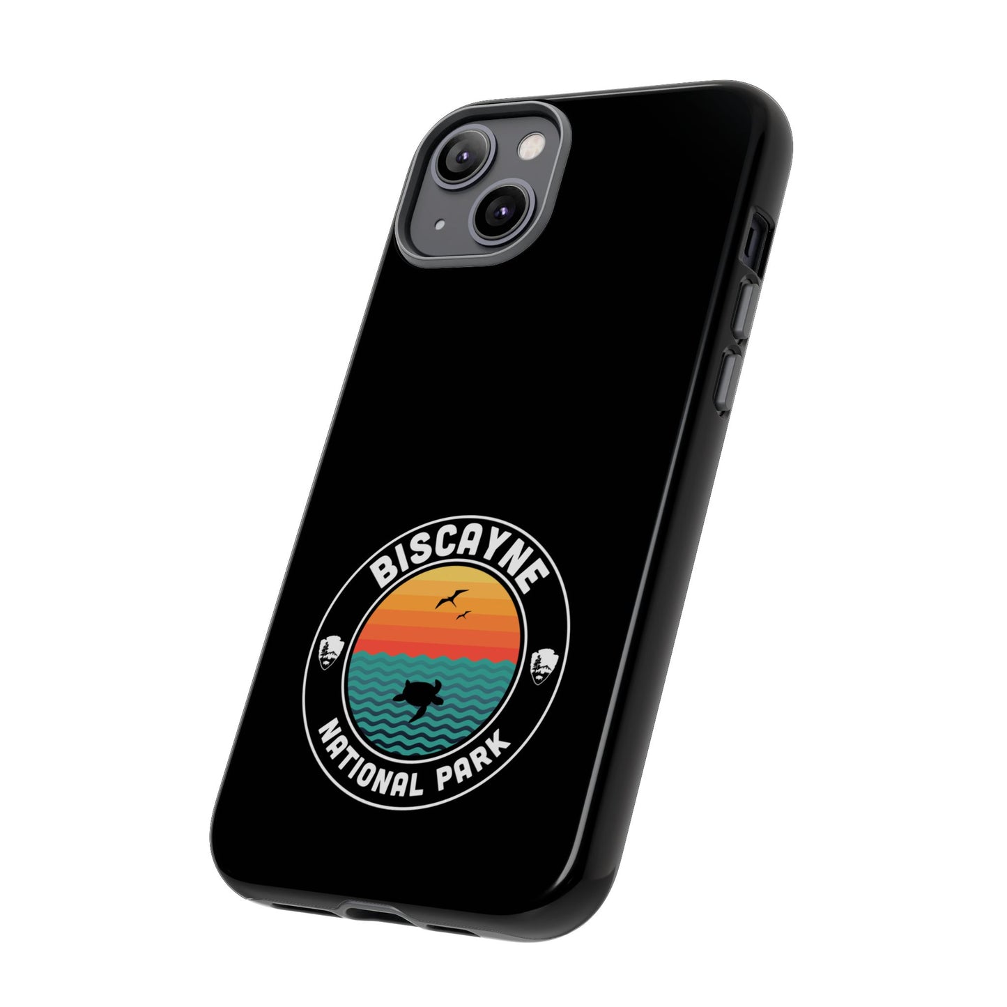 Biscayne National Park Phone Case - Round Emblem Design