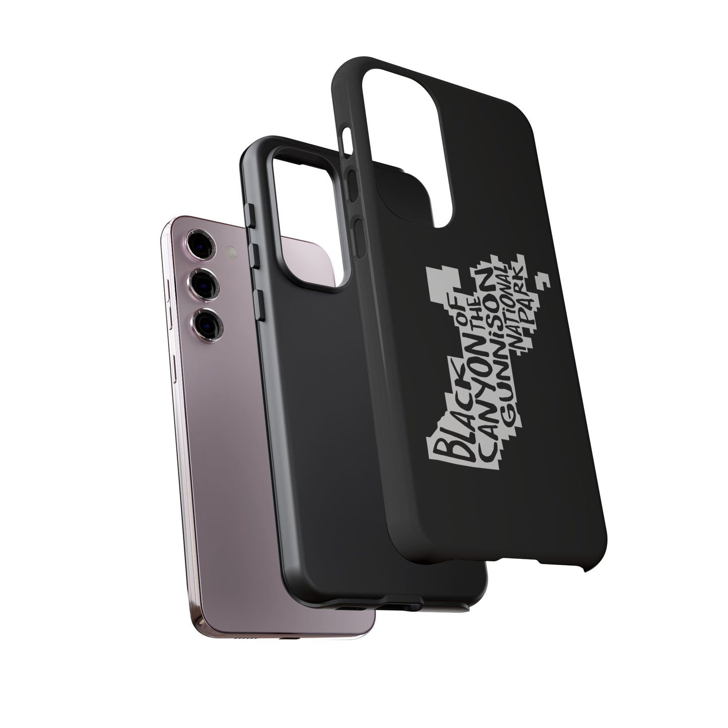 Black Canyon of the Gunnison National Park Phone Case - Map Design