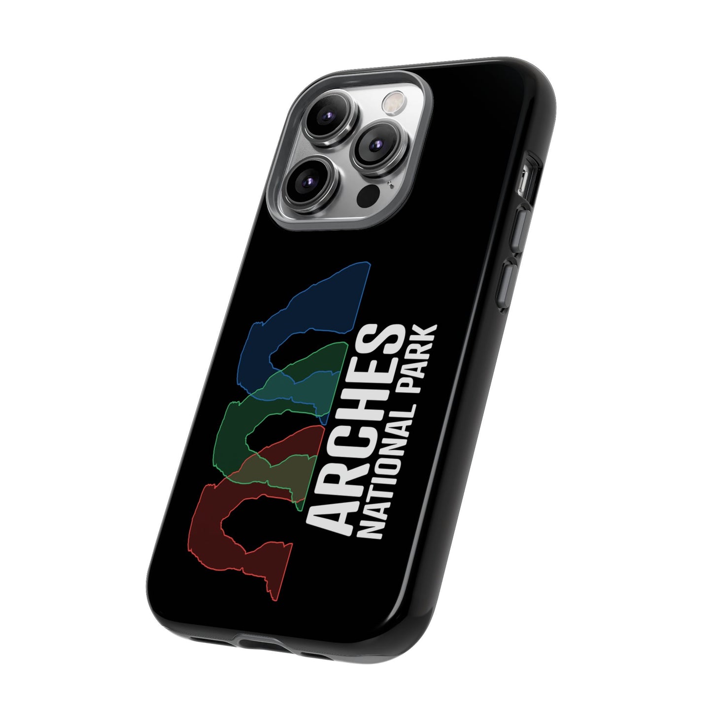 Arches National Park Phone Case - Delicate Arch Histogram Design