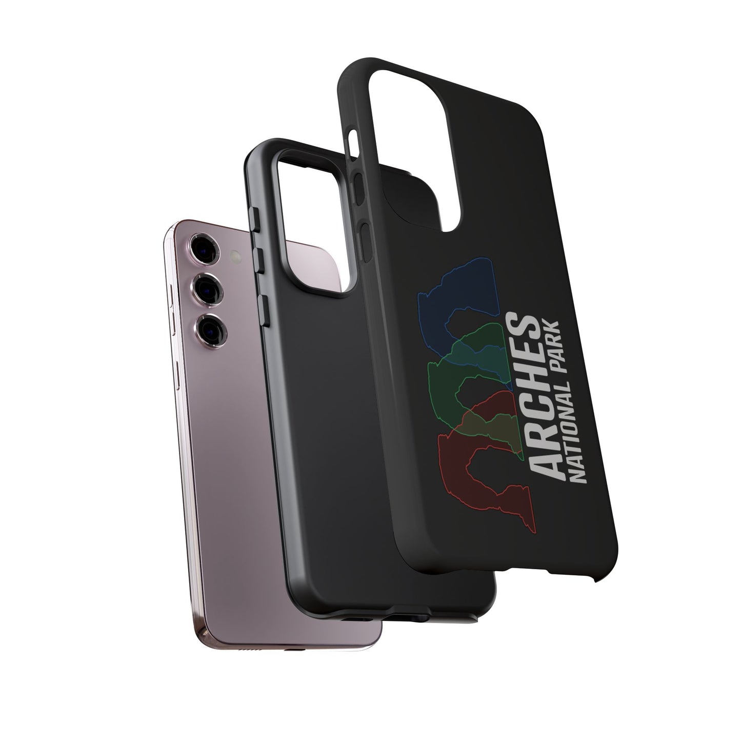 Arches National Park Phone Case - Delicate Arch Histogram Design