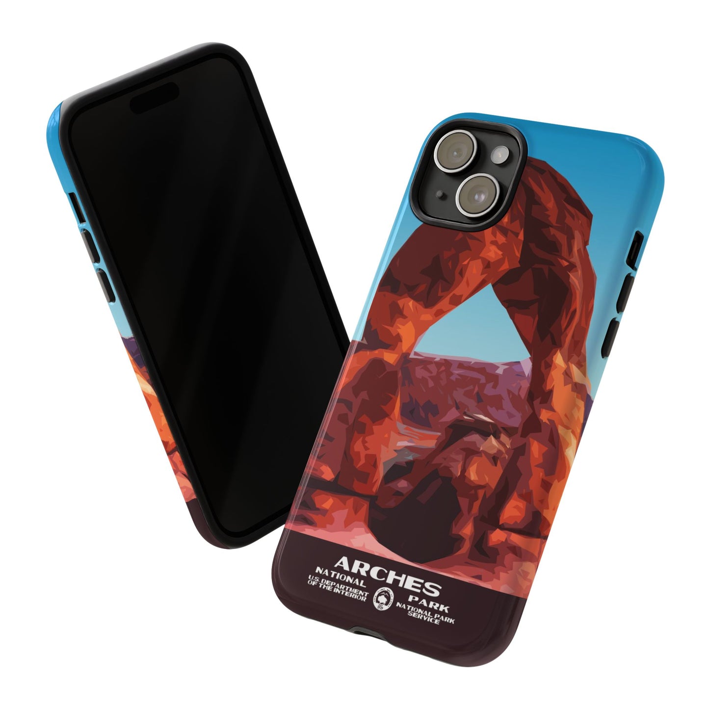 Arches National Park Phone Case - WPA Style