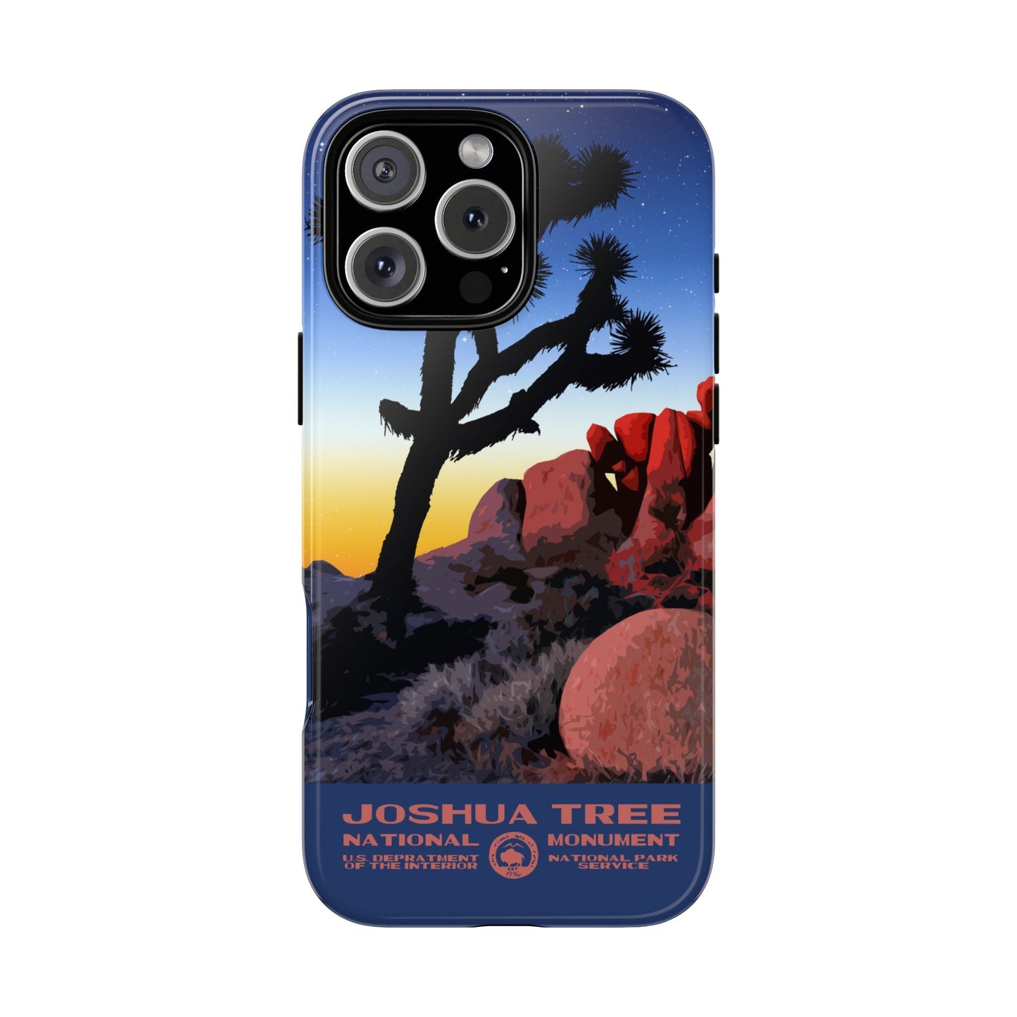 Joshua Tree National Park iPhone Case - Night