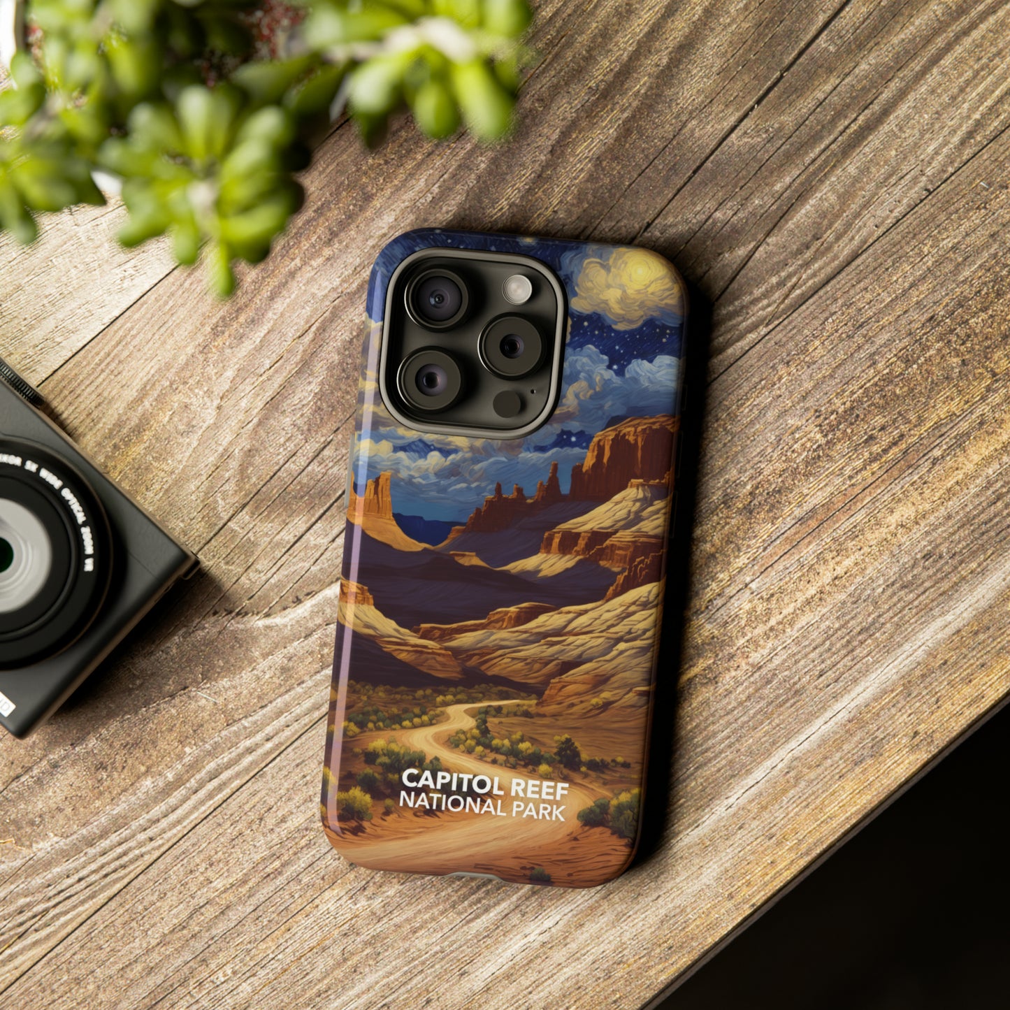 Capitol Reef National Park Phone Case - Starry Night