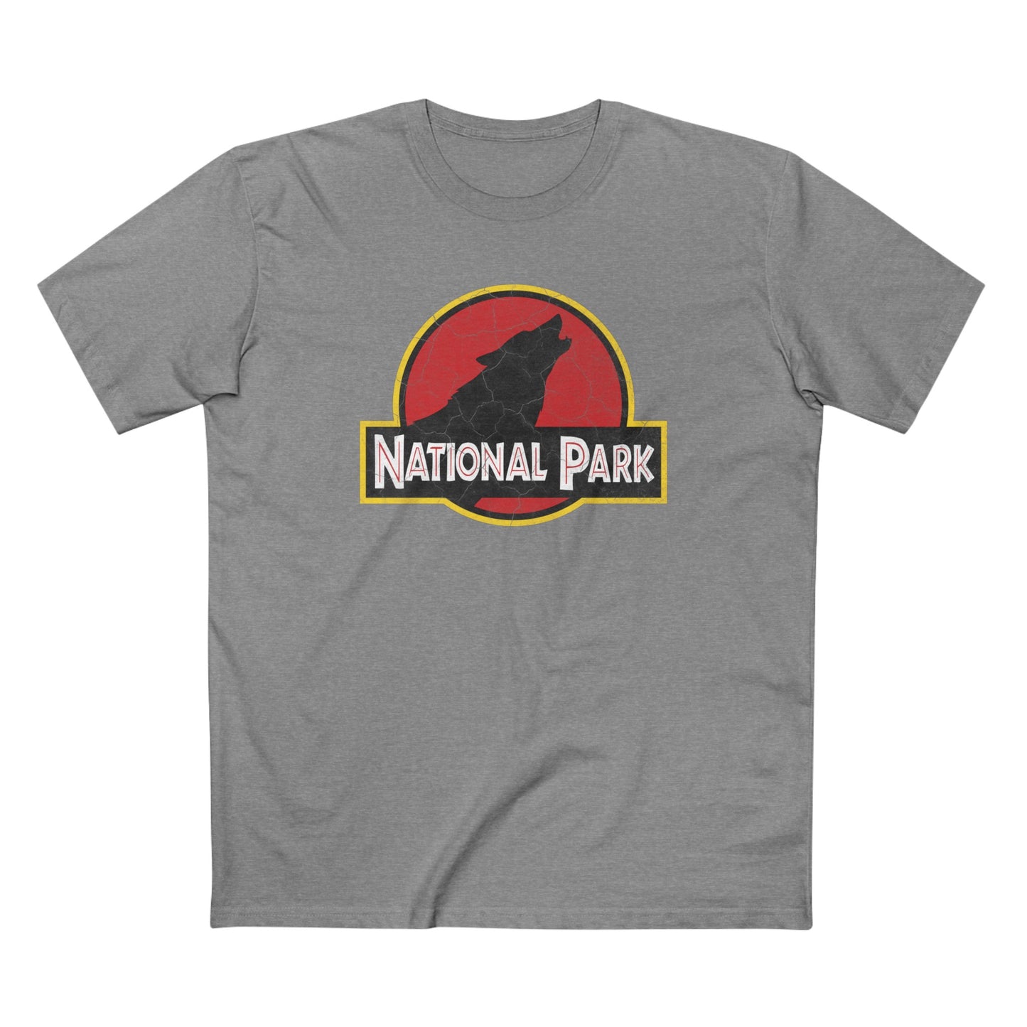 Wolf National Park T-Shirt - Parody Logo