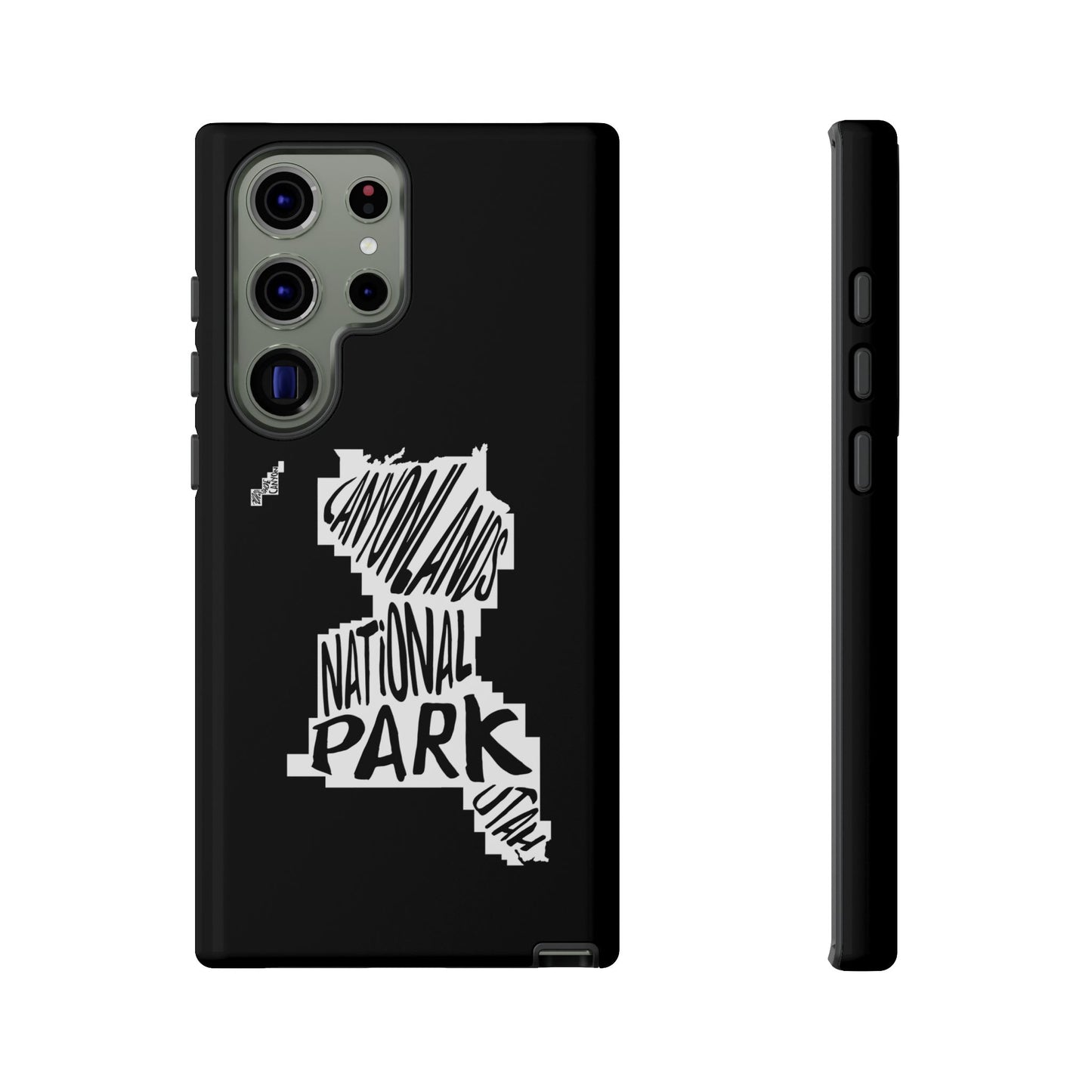 Canyonlands National Park Phone Case - Map Design