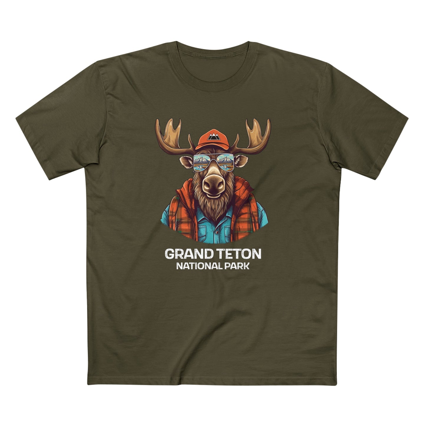 Grand Teton National Park T-Shirt - Cool Moose