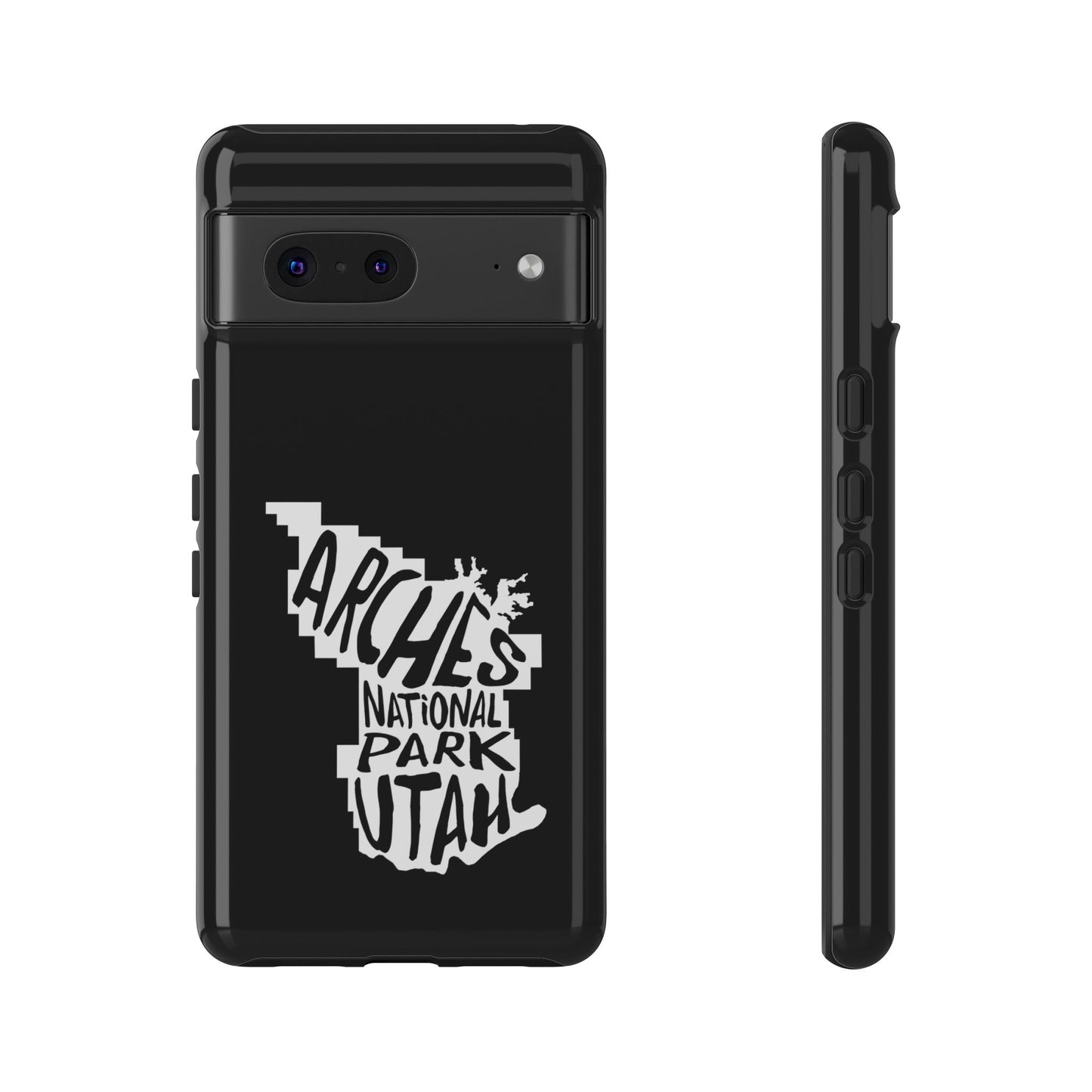 Arches National Park iPhone Case - Map Design