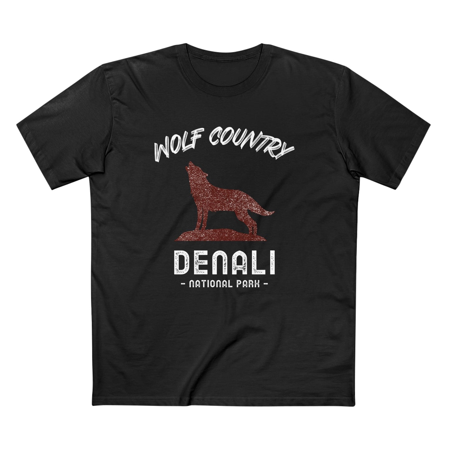 Denali National Park T-Shirt - Wolf Country