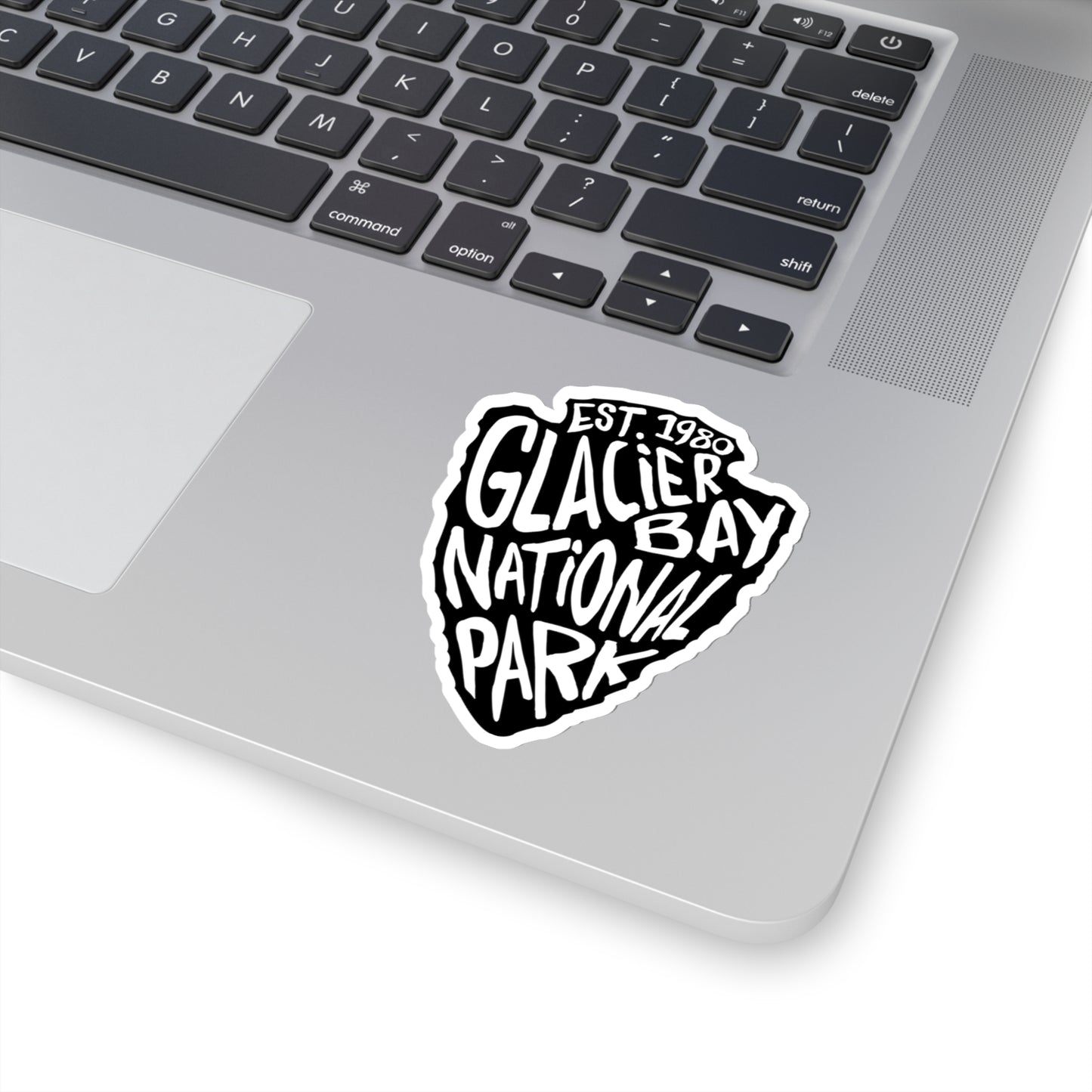 Glacier Bay National Park Sticker - Arrow Head Design