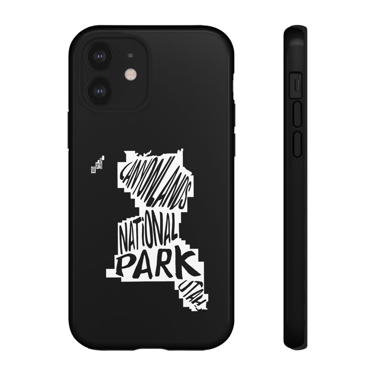 Canyonlands National Park Phone Case - Map Design