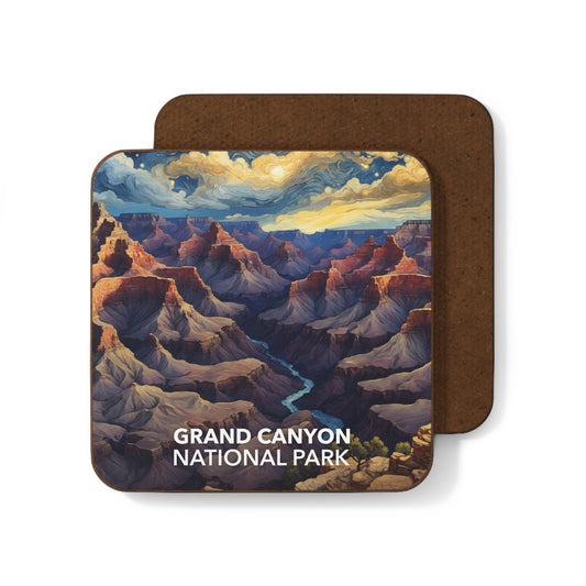 Grand Canyon National Park Coaster - The Starry Night