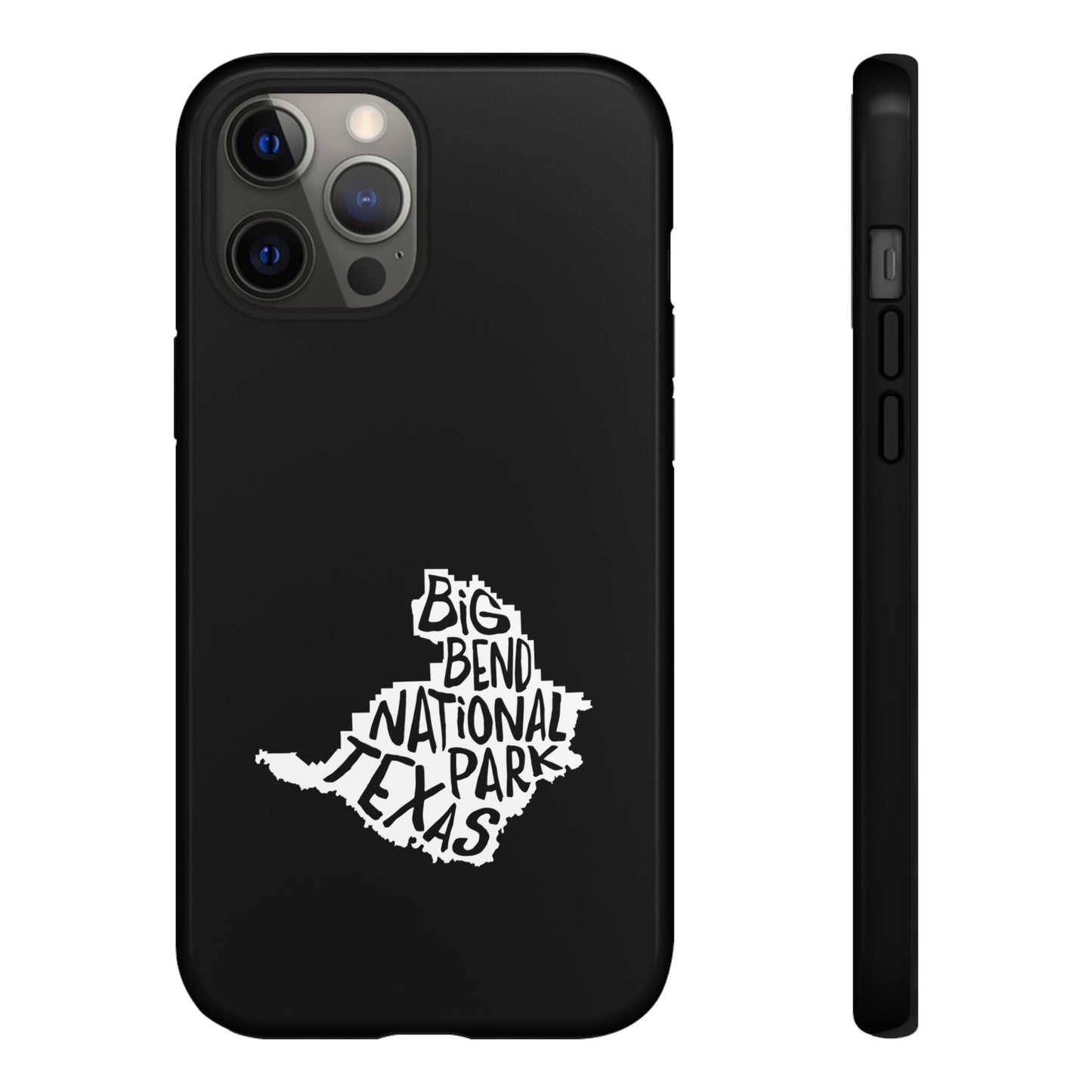 Big Bend National Park Phone Case - Map Design