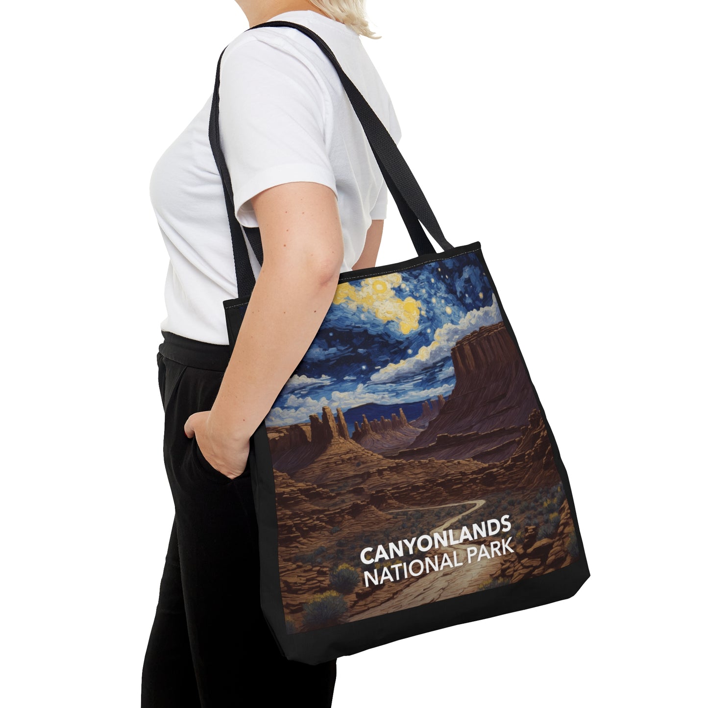 Canyonlands National Park Tote Bag - The Starry Night