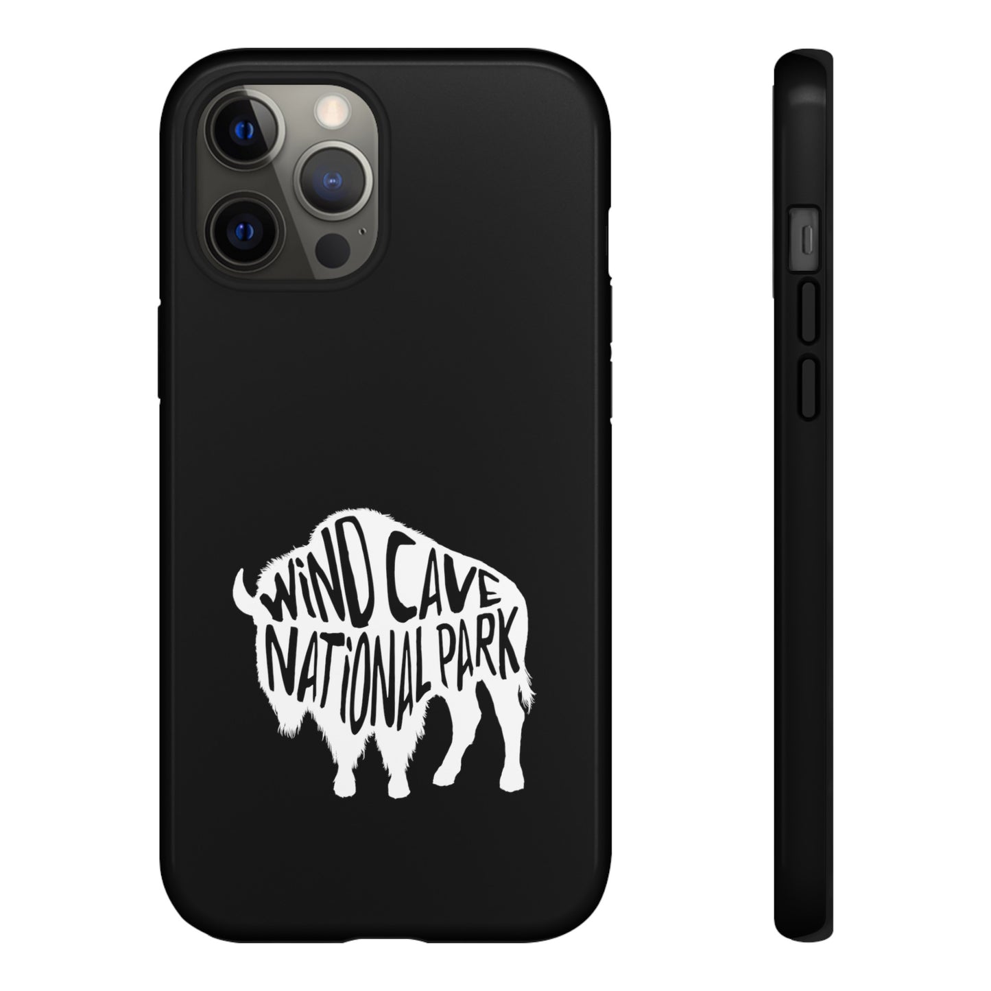 Wind Cave National Park Phone Case - Bison Design