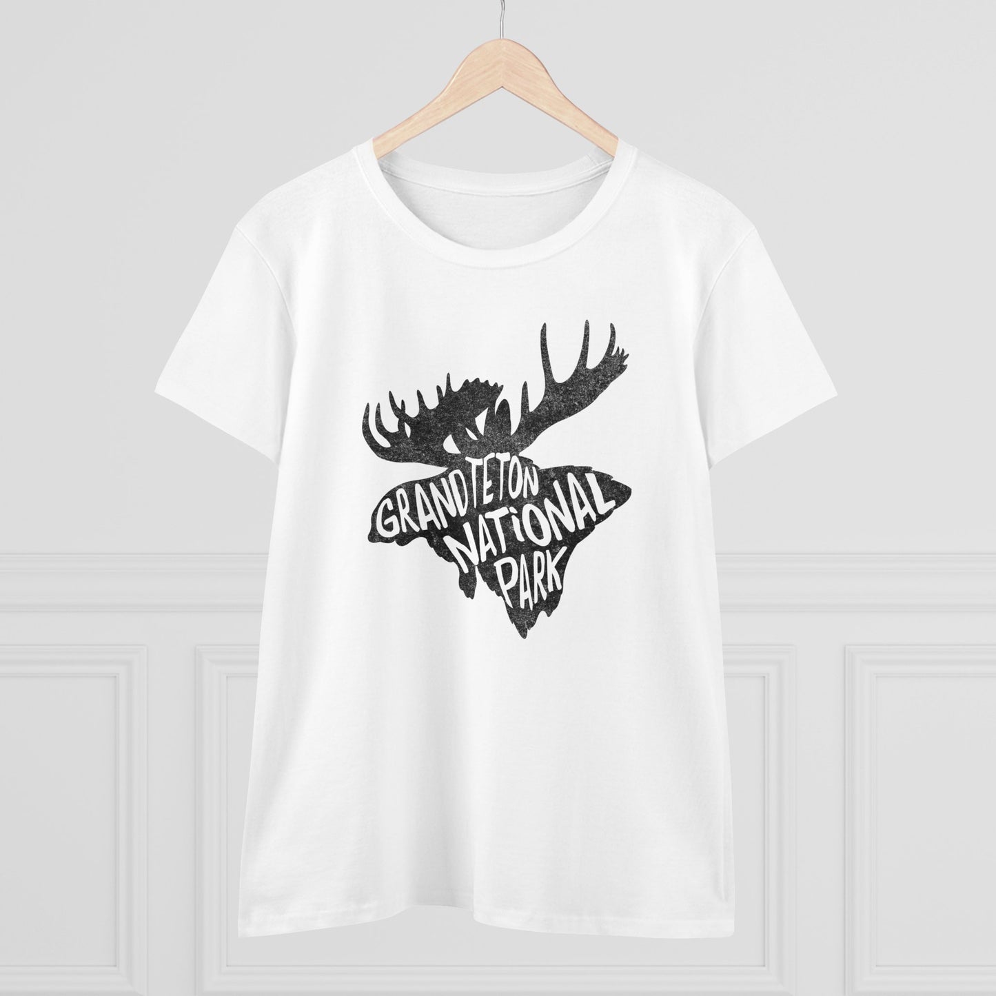 Grand Teton National Park Women's T-Shirt - Moose