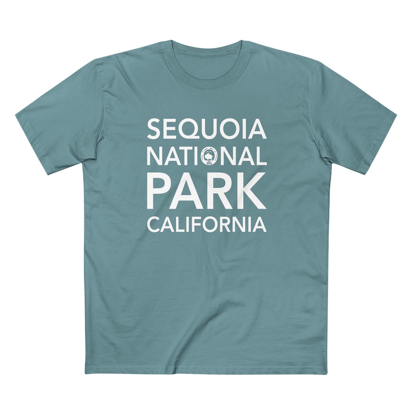 Sequoia National Park T-Shirt Block Text