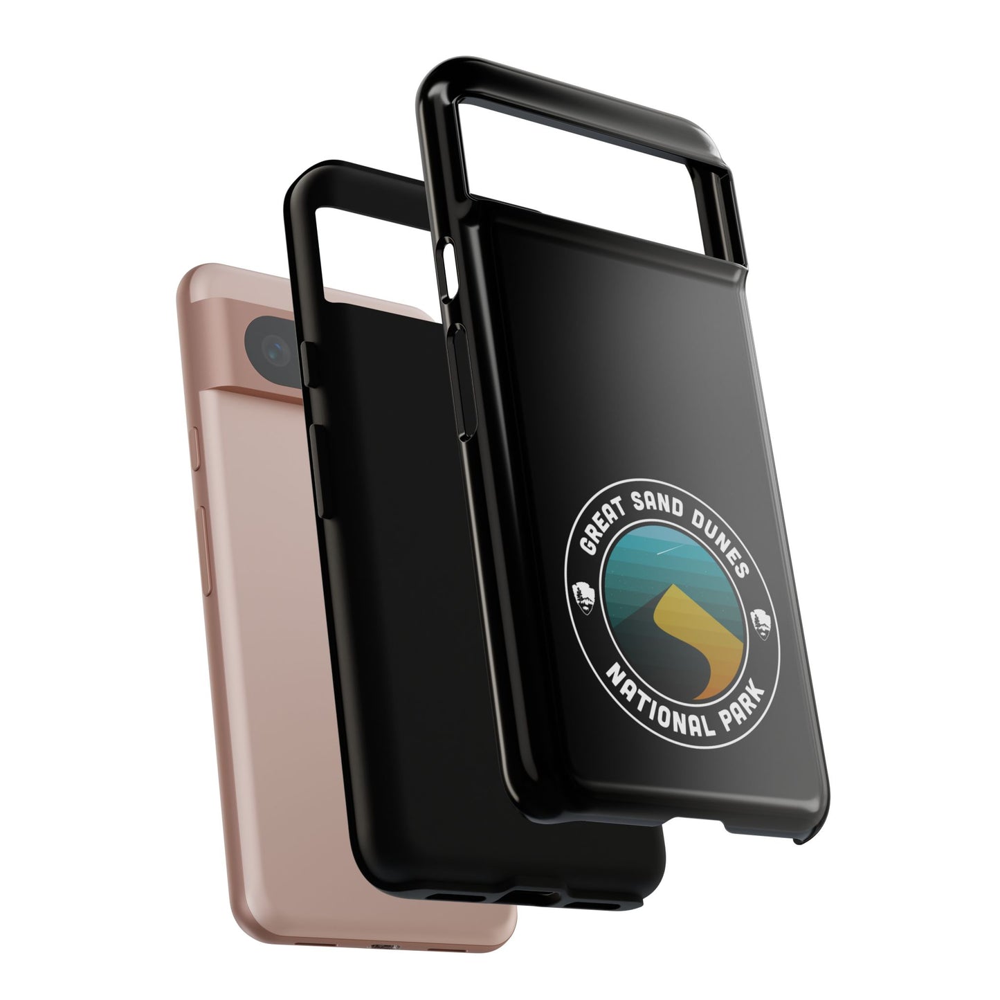 Great Sand Dunes National Park Phone Case - Round Emblem Design