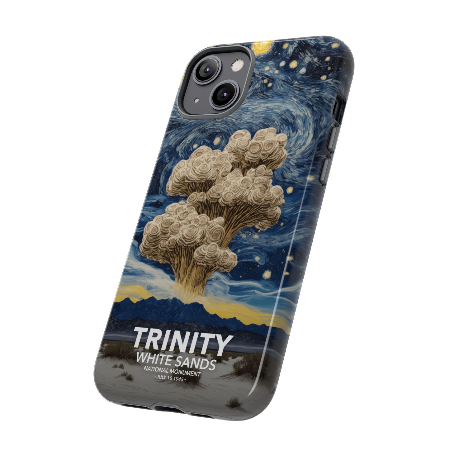 White Sands National Park Phone Case - Starry Night Trinity Test