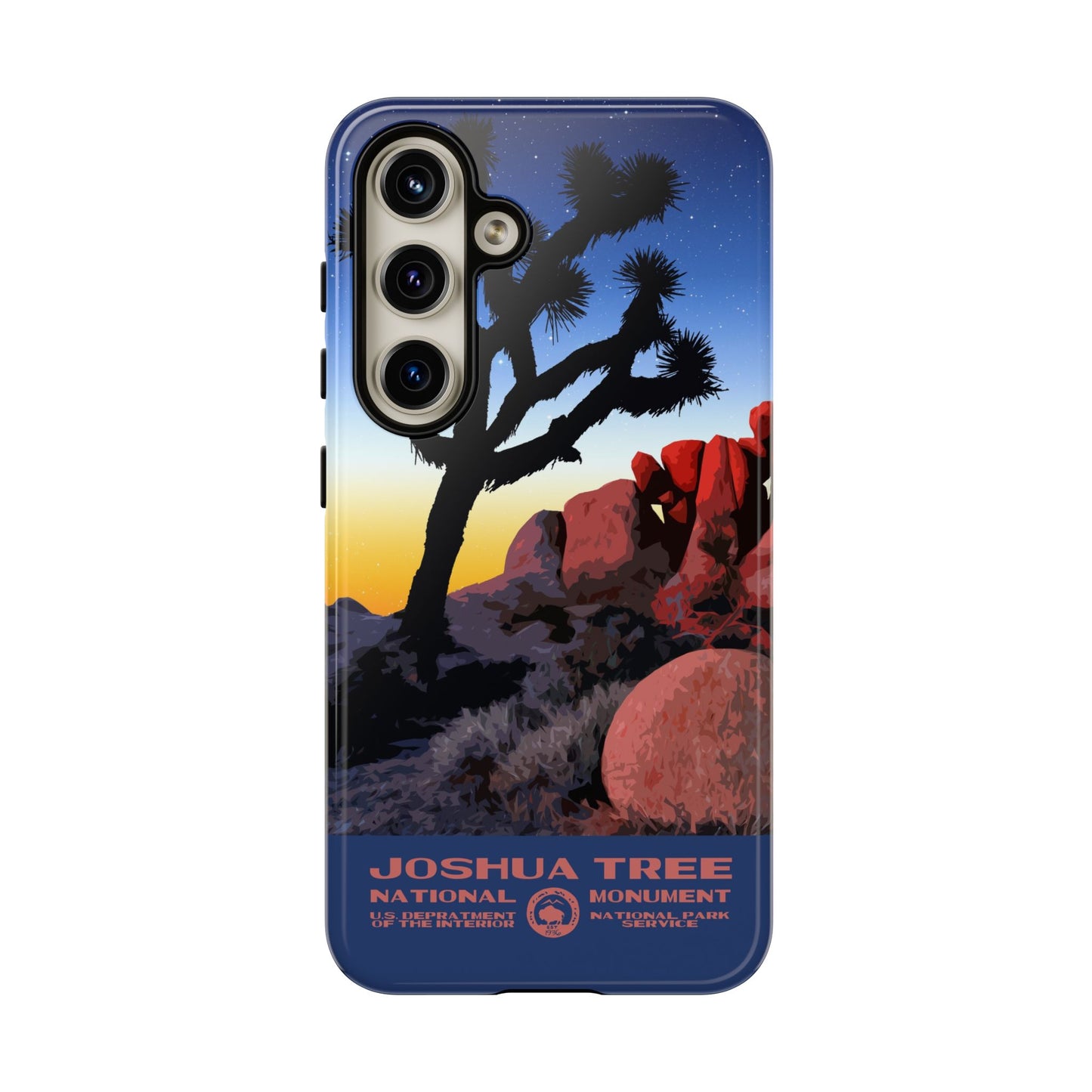 Joshua Tree National Park iPhone Case - Night