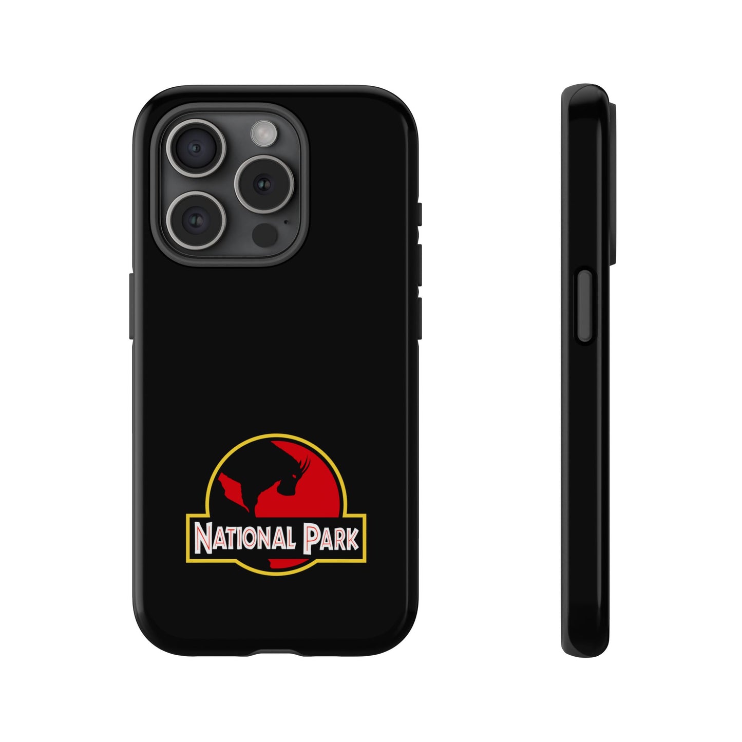 Mountain Goat National Park Phone Case - Parody Logo