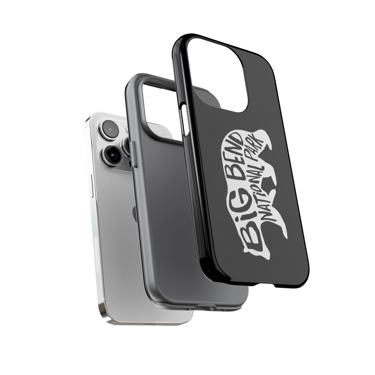 Big Bend National Park Phone Case - Black Bear Design