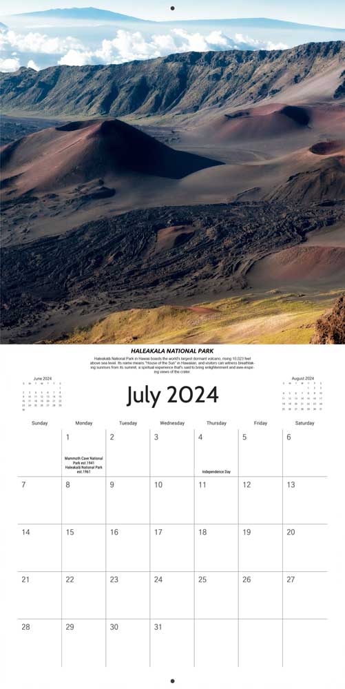 2024 National Park Calendar