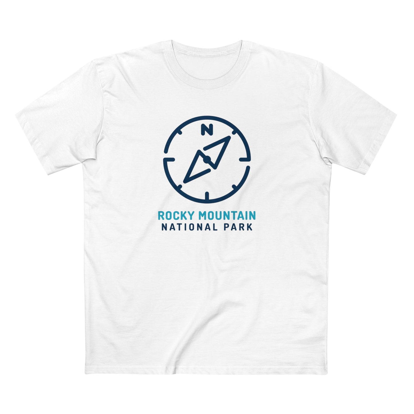 Rocky Mountain National Park T-Shirt Compass Design
