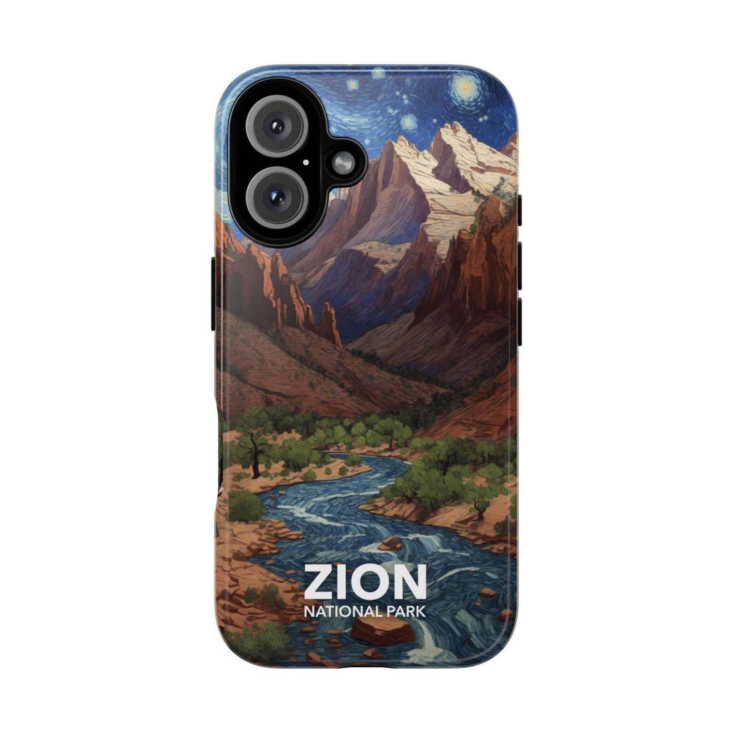 Zion National Park Phone Case - Starry Night