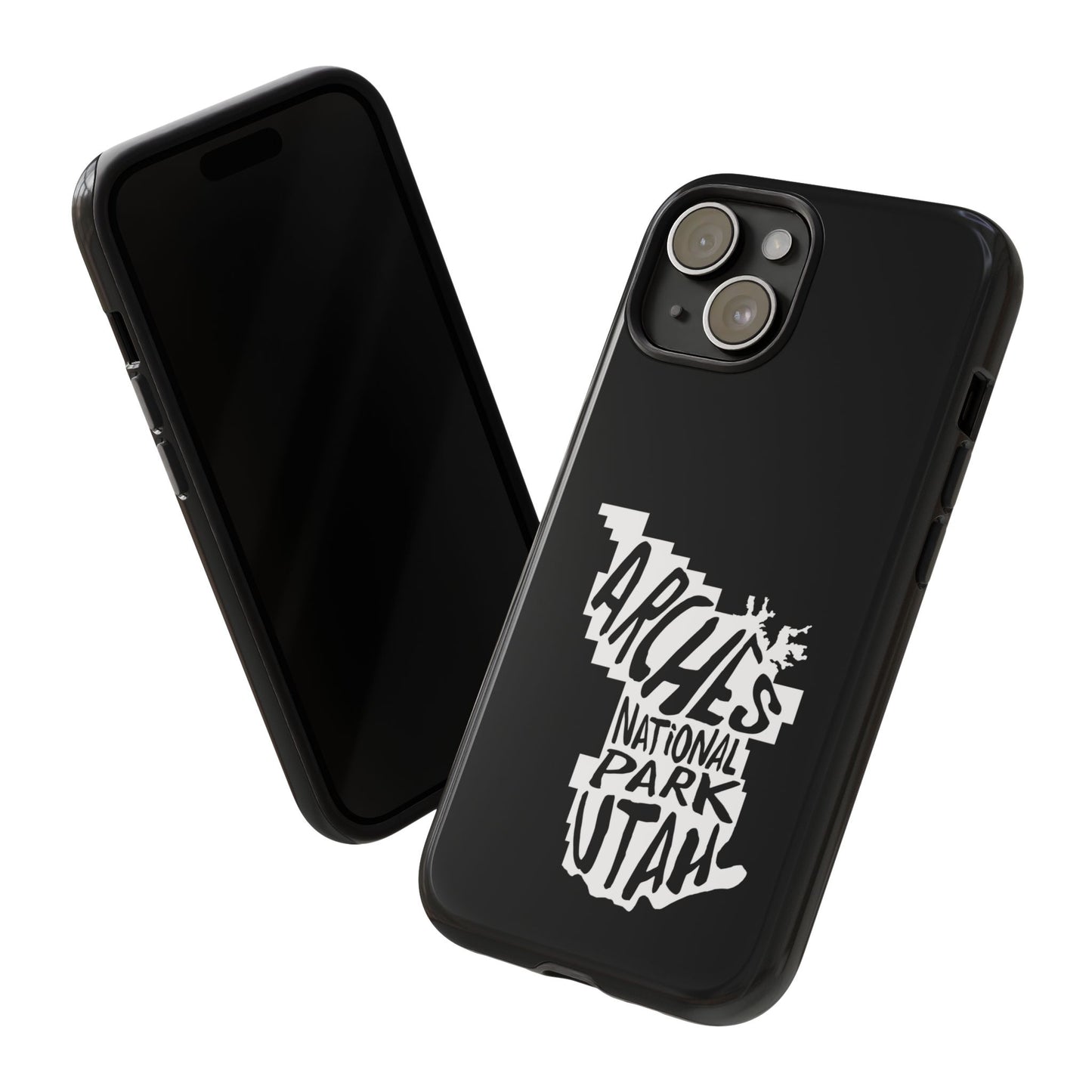 Arches National Park iPhone Case - Map Design