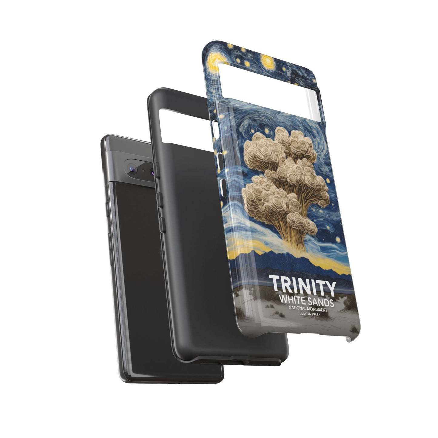 White Sands National Park Phone Case - Starry Night Trinity Test