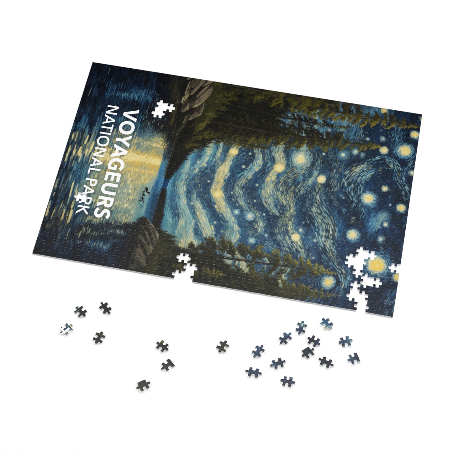 Voyageurs National Park Jigsaw Puzzle - The Starry Night