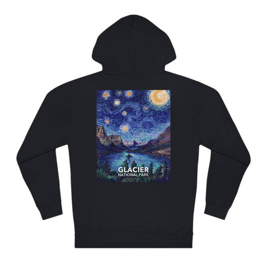 Glacier National Park Hoodie - The Starry Night