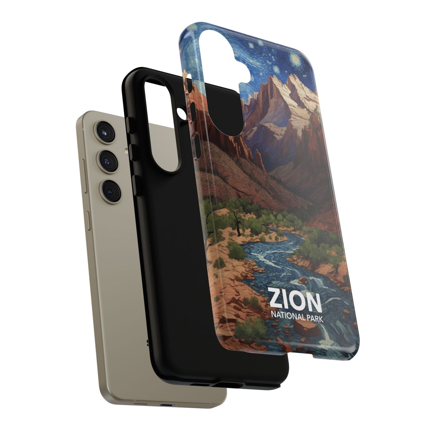 Zion National Park Phone Case - Starry Night