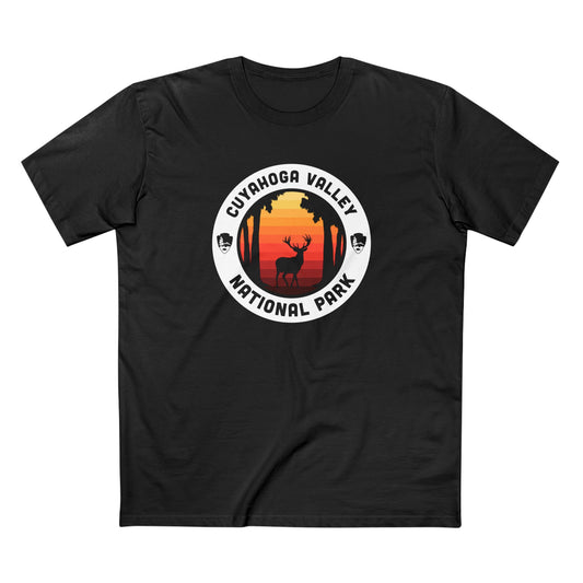 Cuyahoga Valley National Park T-Shirt - Round Badge Design