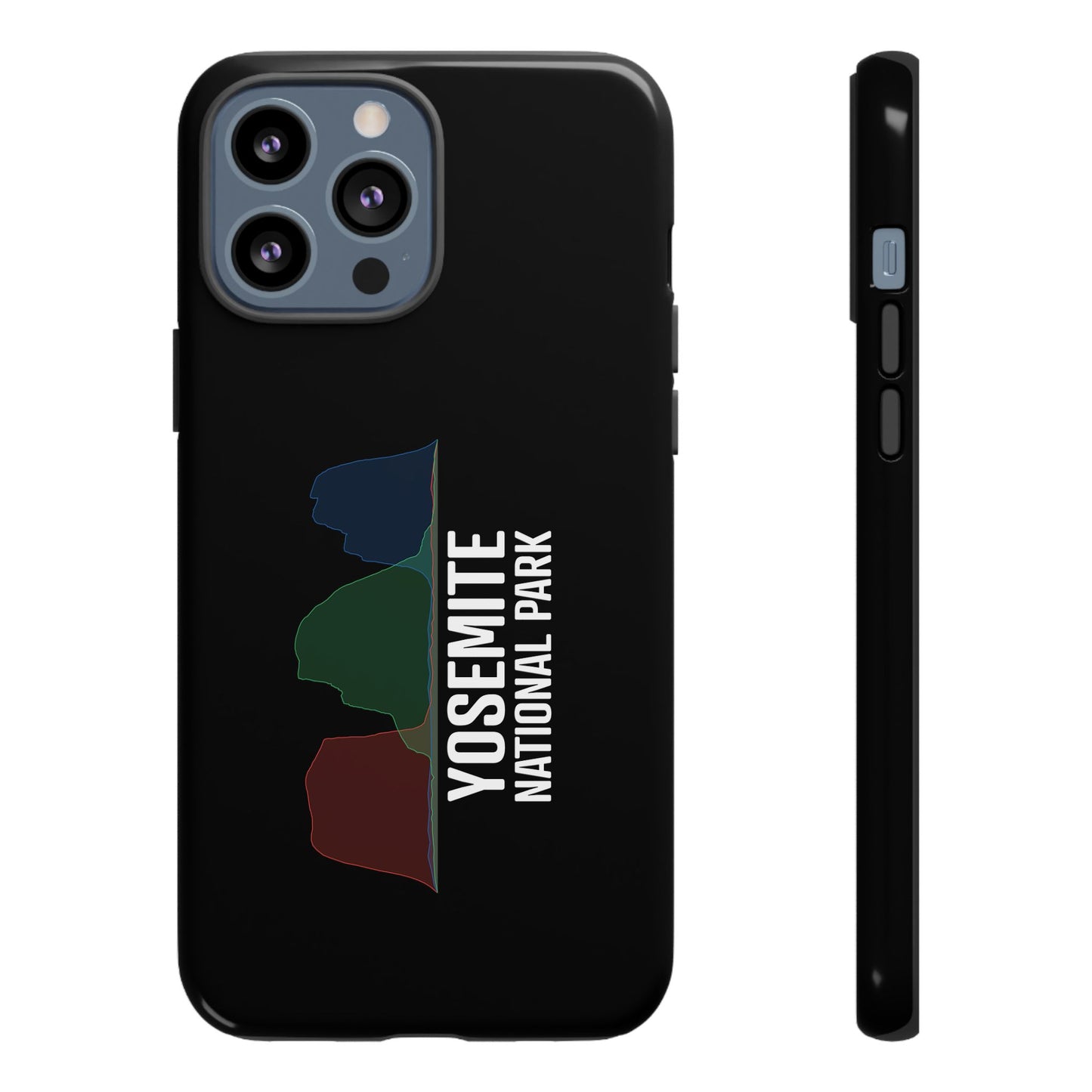 Yosemite National Park Phone Case - Histogram Design