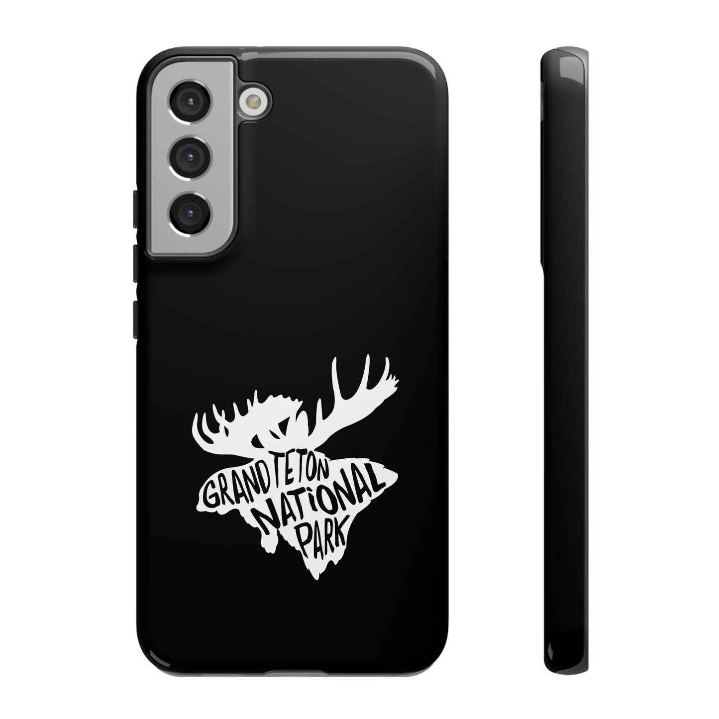 Grand Teton National Park Phone Case - Moose Design
