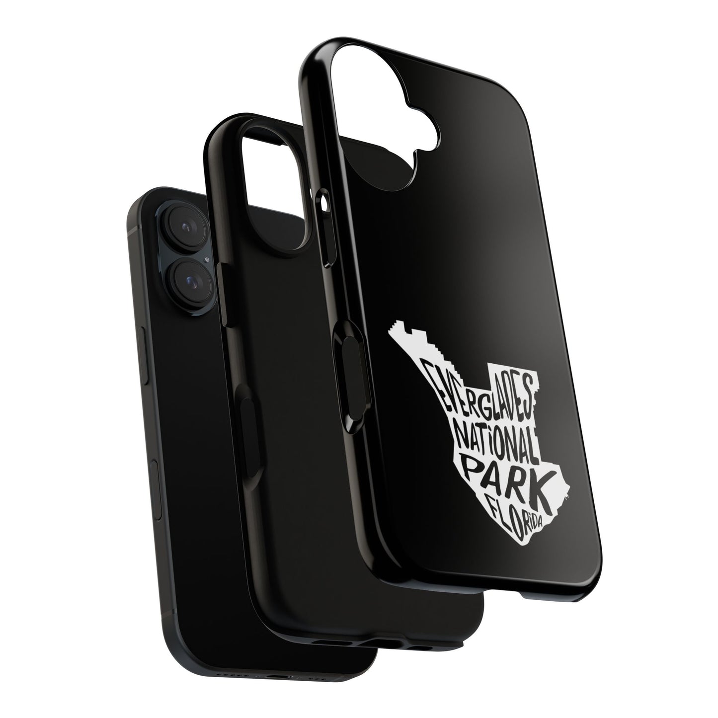 Everglades National Park Phone Case - Map Design