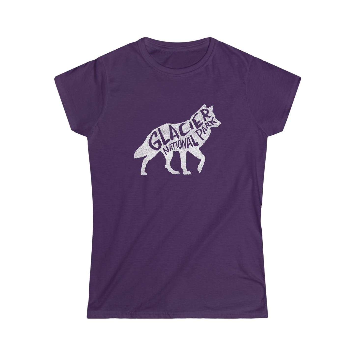 Glacier National Park Women's T-Shirt - Wolf