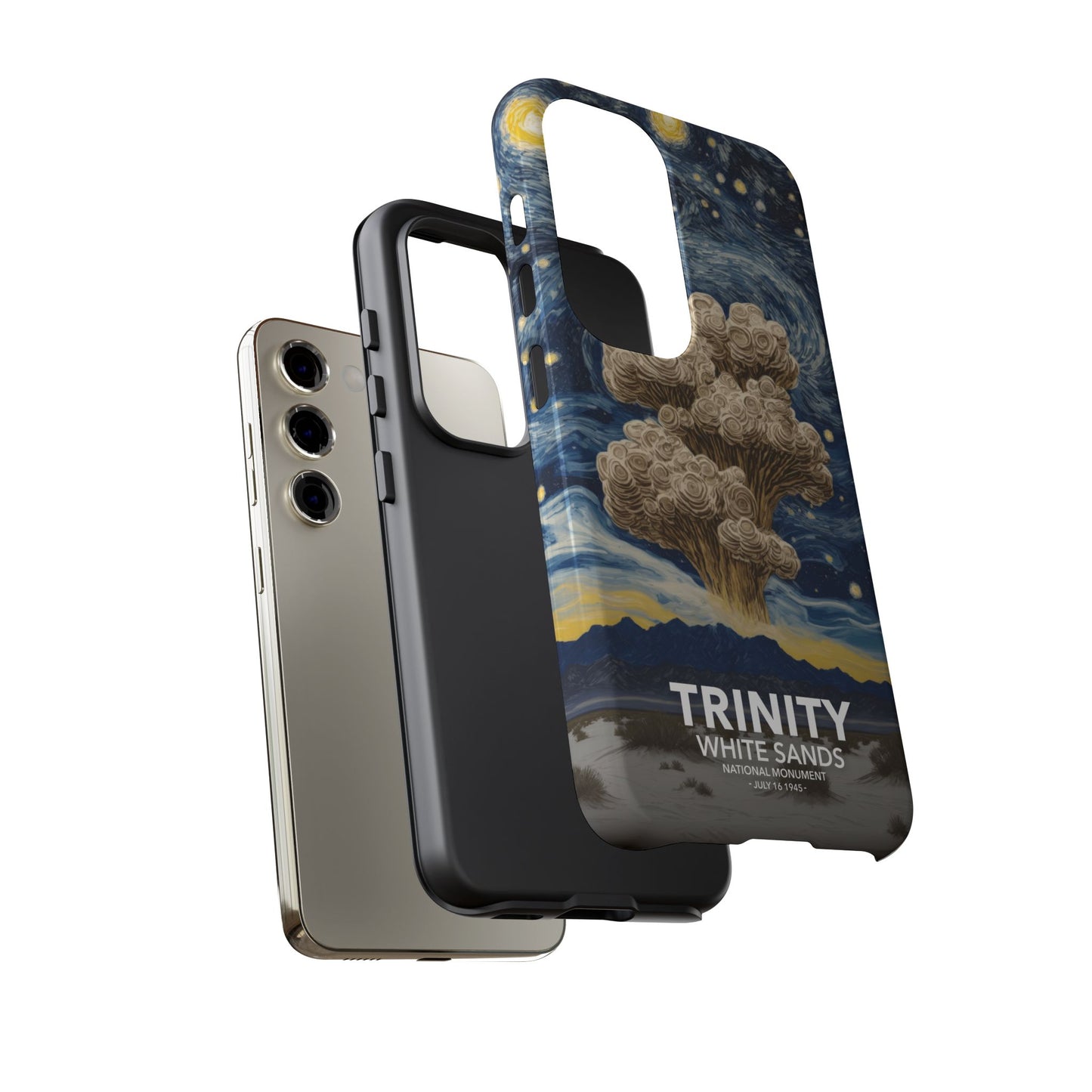 White Sands National Park Phone Case - Starry Night Trinity Test