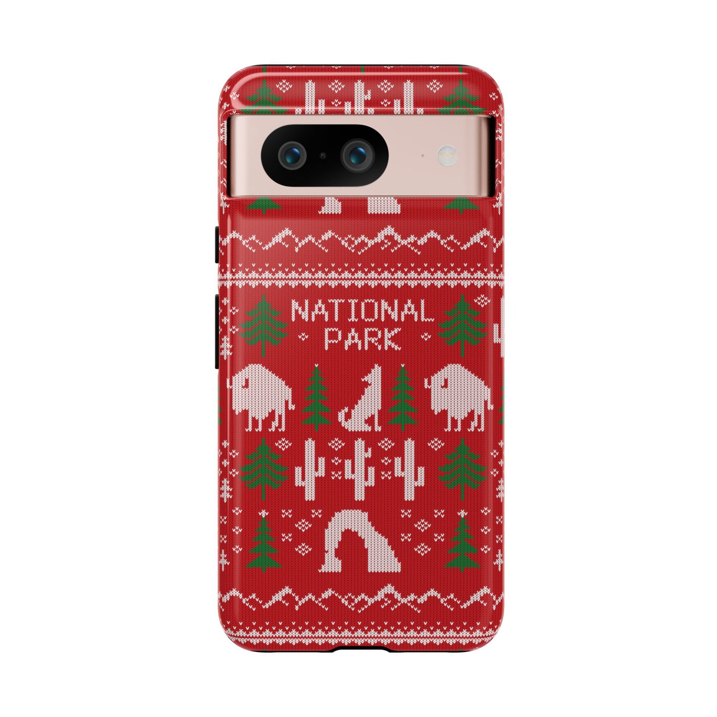 National Park Phone Case - Fair Isle Pattern