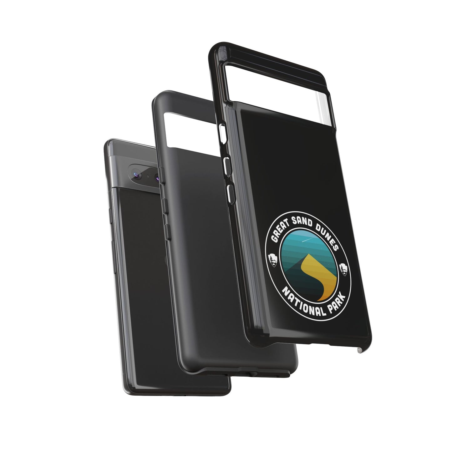 Great Sand Dunes National Park Phone Case - Round Emblem Design