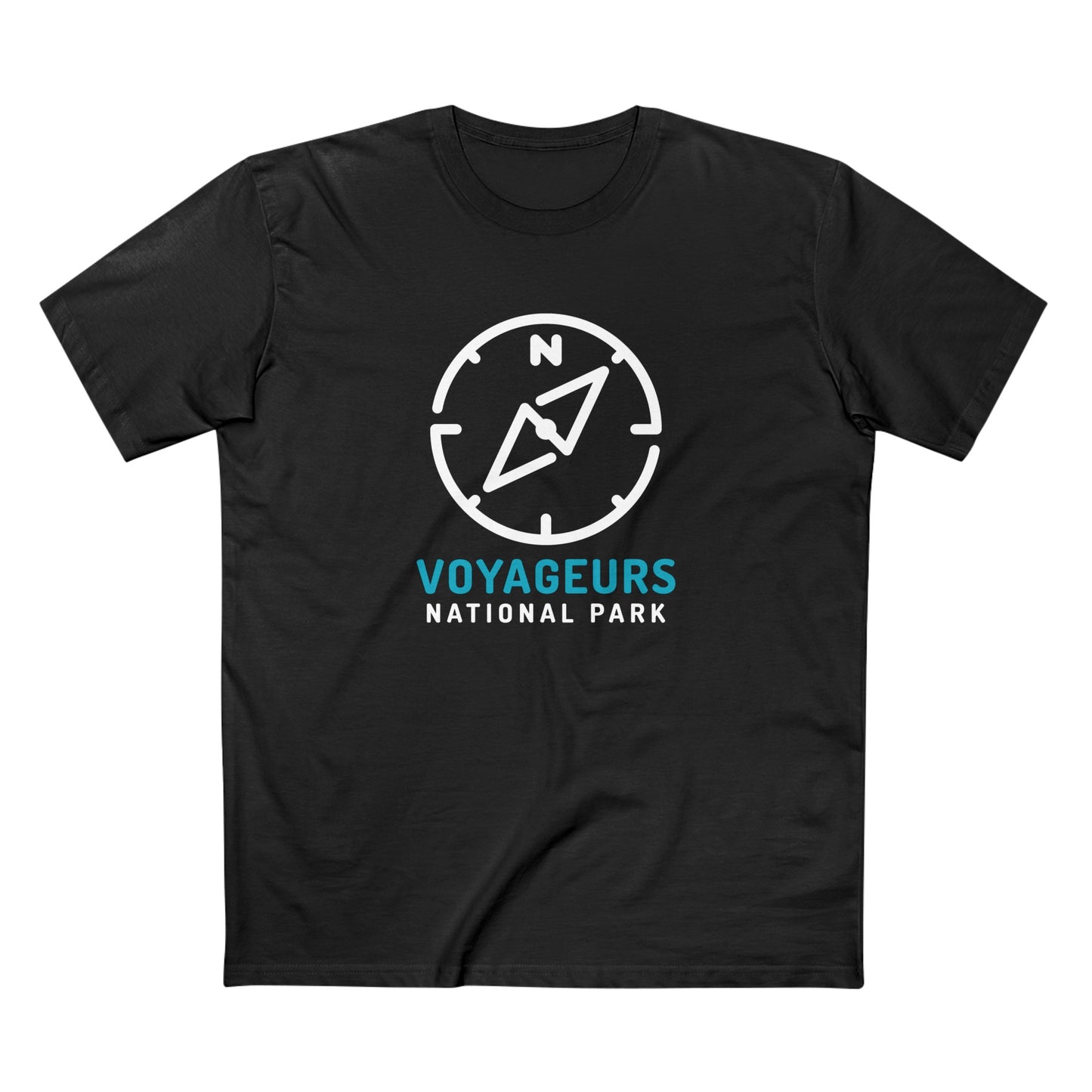 Voyageurs National Park T-Shirt Compass Design