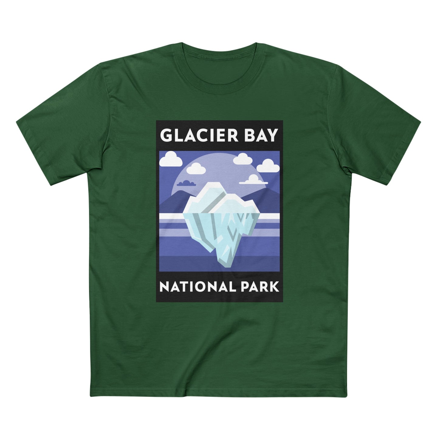 Glacier Bay National Park T-Shirt - Iceberg Poster