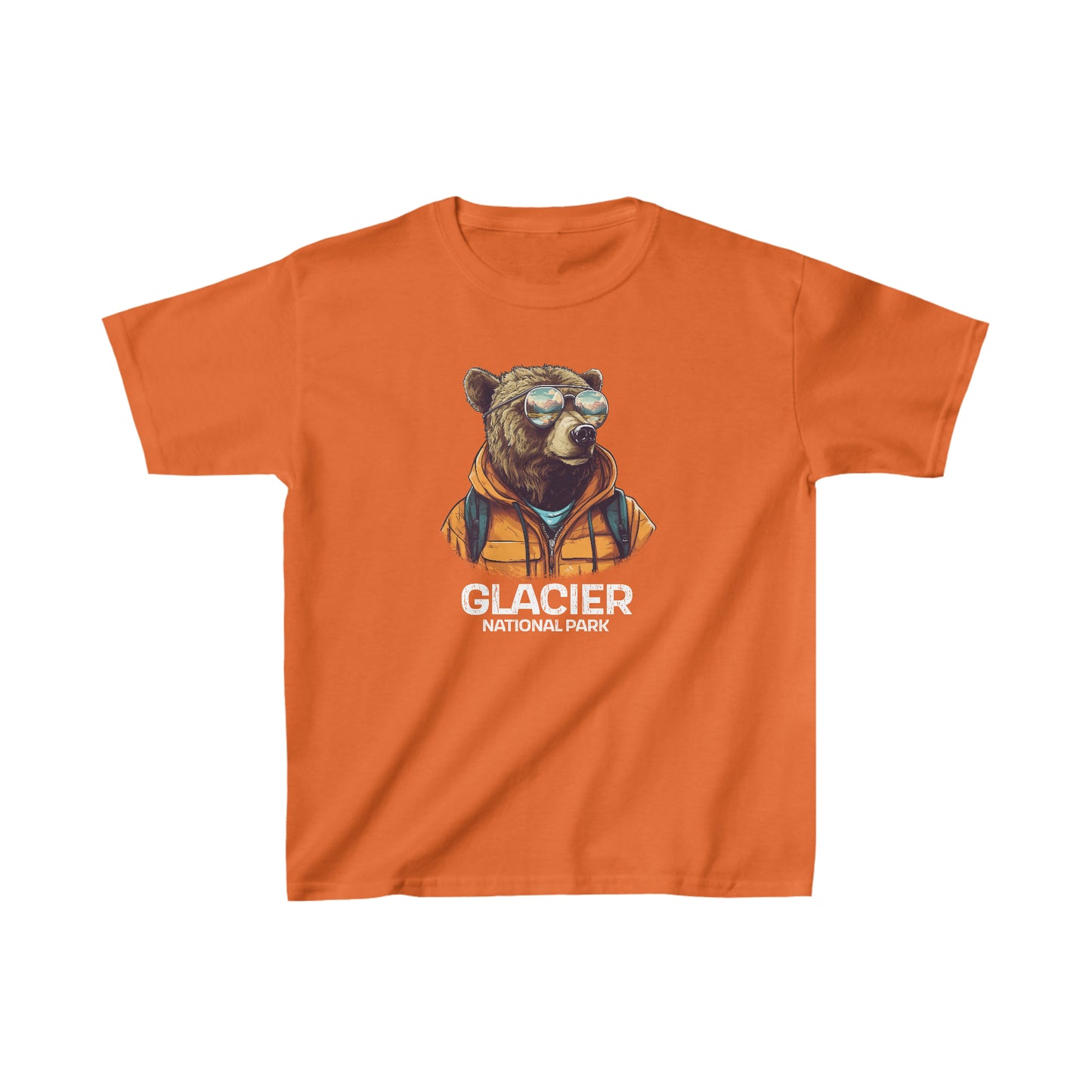 Glacier National Park Child T-Shirt - Cool Grizzly Bear